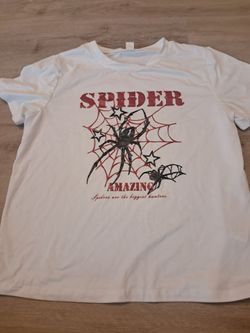 Teen 15y spider top