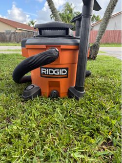 Ridgid vacuum