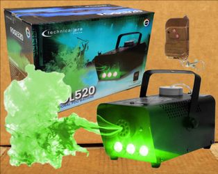 Fog Machine with LED Lights Wired & Wireless Remote Controled Party Fogger 🚨 Payment Options Available 🚨 No Credit Needed 🚨