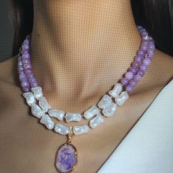 Accessories, exotic pearl necklaces, necklaces