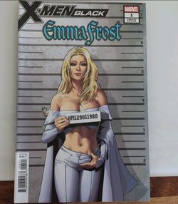 X-Men Black Emma Frost #1 Variant Edition Marvel Comic