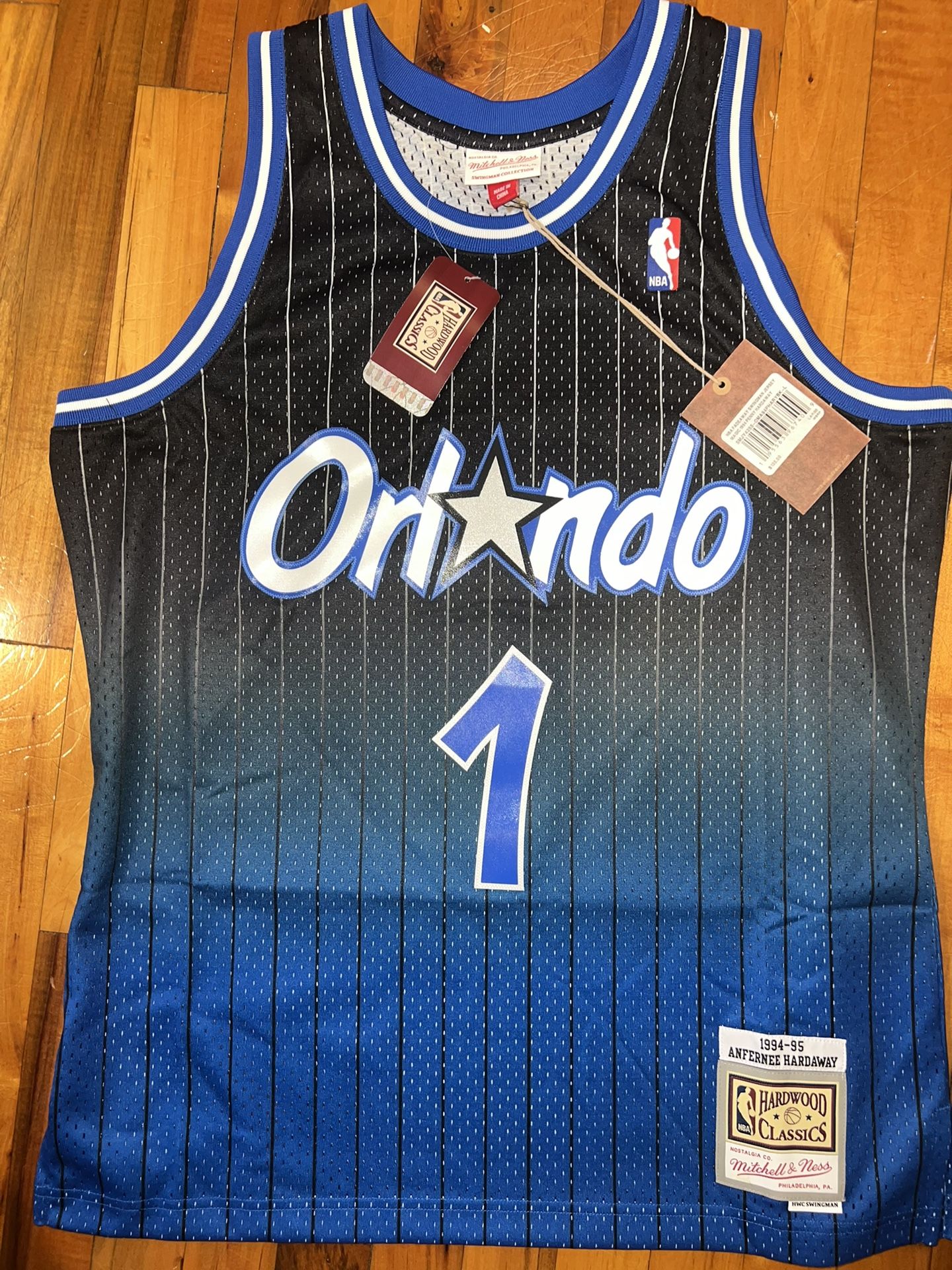 Penny Hardaway Jersey Men Size Large Orlando Magic
