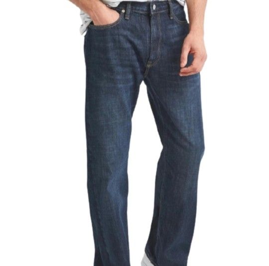 GAP Men's Relaxed Jeans-29W 34L