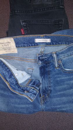Abercrombie & Fitch skinny jeans. Size 29 30 Men's Jeans And Levi's Black Straight Leg Jeans Size 29 30