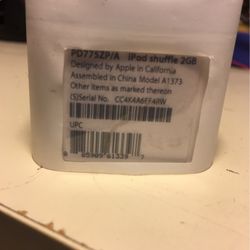 iPod Shuffle 2G Blue Brand New In Package 