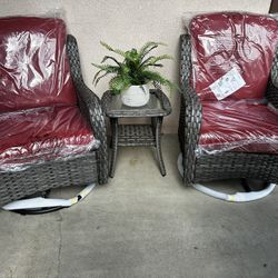 brand new patio set 3 pcs