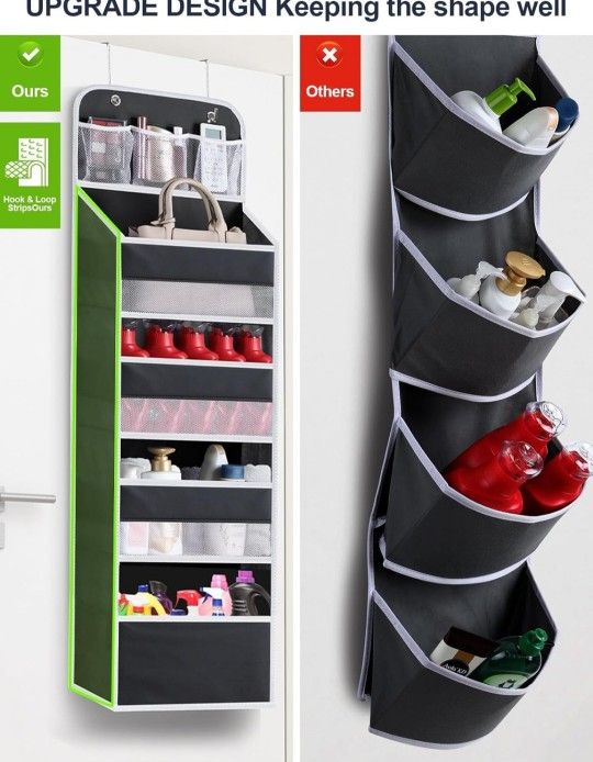 Canvas Over The Door Storage Organizer
