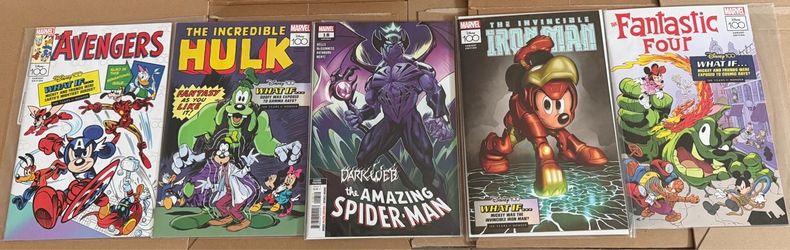 Marvel Avengers Disney 100 Variant Edition Comic
