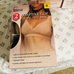 adaptive CUP WIRE FREE BRA