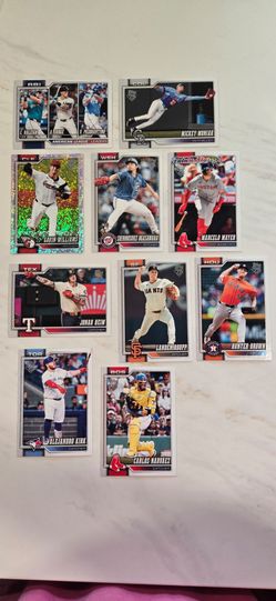 10-Card Baseball Lot – 2026 Topps + Foil Parallel, RC & Stars