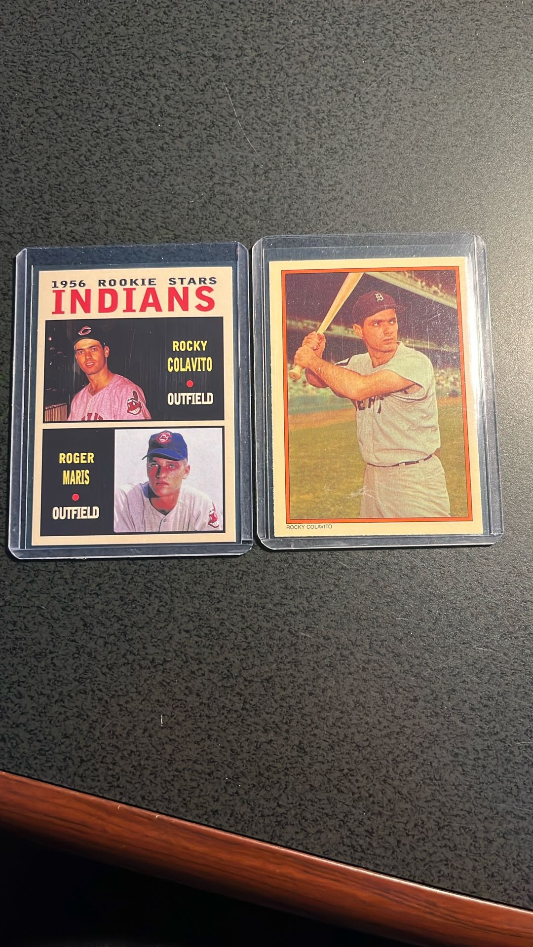 Rocky Colavito , Indians Baseball Cards