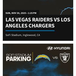 Raiders Tickets