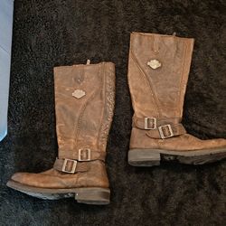 Authentic Harley-Davidson Riding Boots – $120 (Mesa)