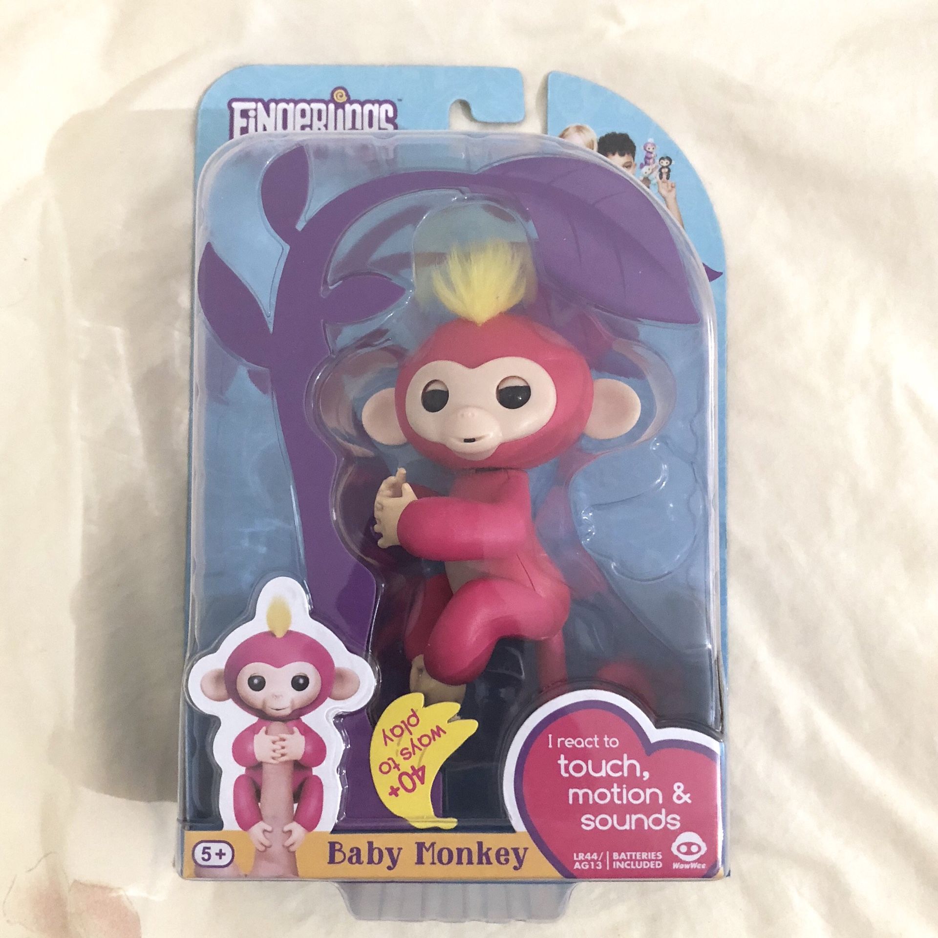 Fingerling - baby monkey - bella