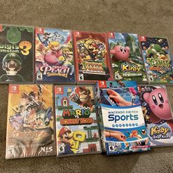 Nintendo Switch Games Brand New Sealed 