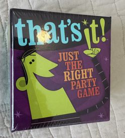 That’s It Party Card Game
