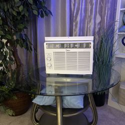 Midea 5,000 Btu window air conditioner.