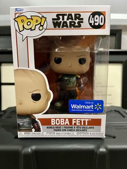 Funko Pop #490 Boba Fett Walmart Exclusive The Mandalorian