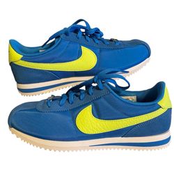 Nike Cortez Blue Yellow