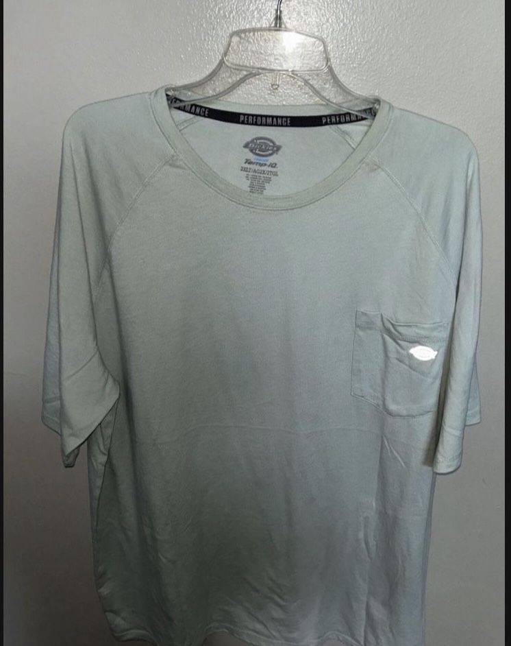 Dickies Men’s 2XLT Cooling Green T-Shirt