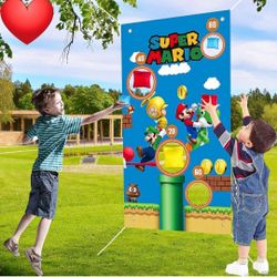 Super Mario Bros Toss Game with 3 Bean Bags