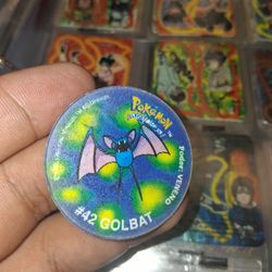 Pokémon Tazo/Pog series 2: Zubat and Golbat 3d