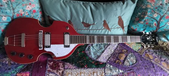 Brand new Hofner electric guitar