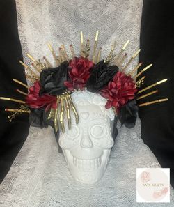 Catrina Headpieces Dia De Muertos