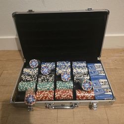 Los Angeles Dodgers Full Poker chip Set