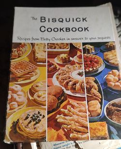 Vintage 1964 Betty Crocker Bisquick Cookbook