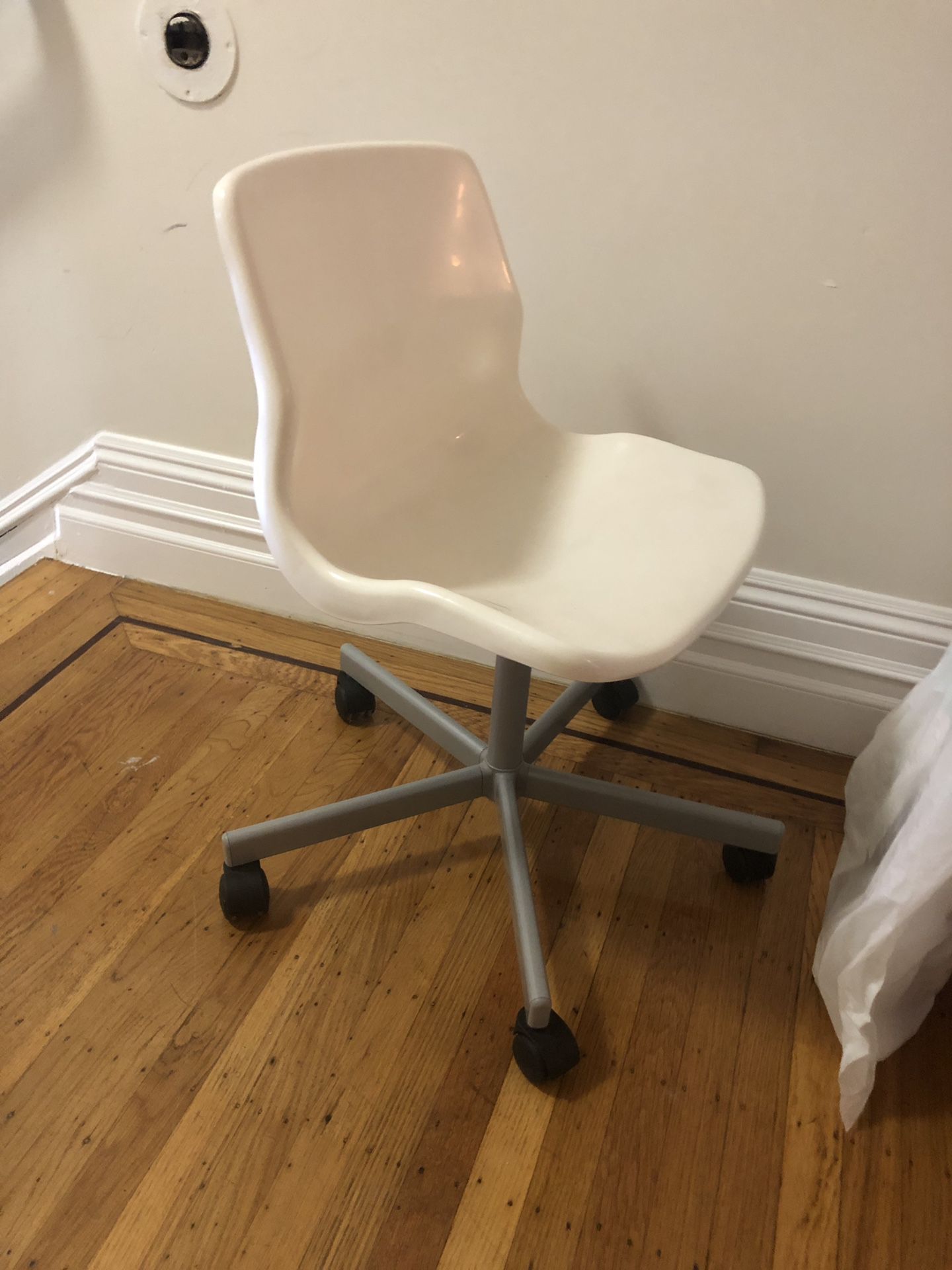 Small IKEA rolling desk chair