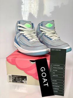 Air Jordan 2 Retro SP Celeste Blue Size 8