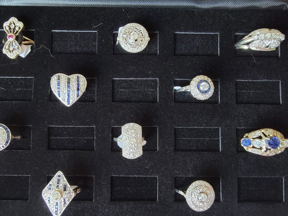 PLATINUM DIAMONDS SAPPHIRES RUBIES! 