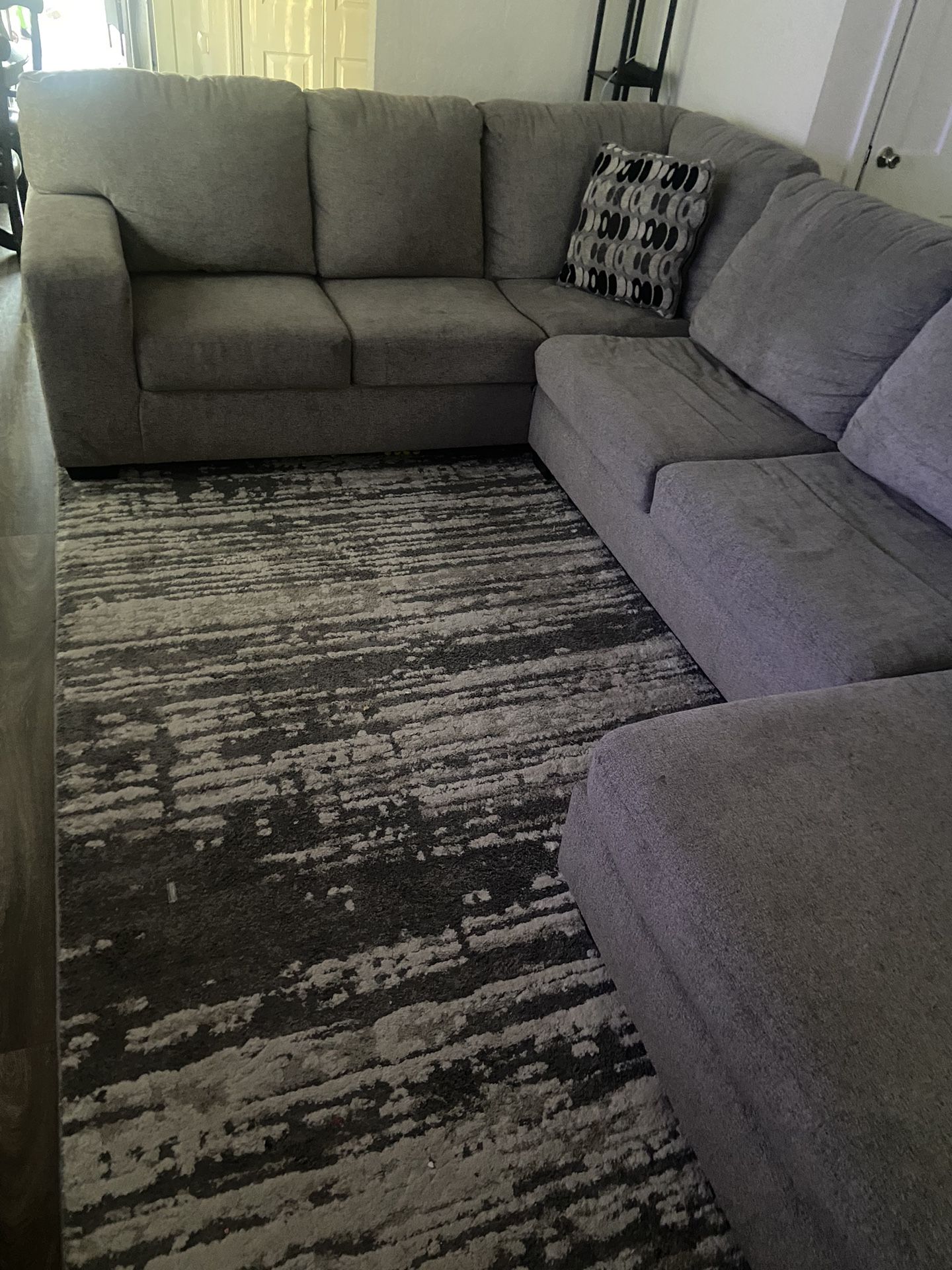3-Piece Sectional with Chaise Sofa