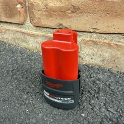 New Milwaukee M12 CP 2.5 Battery 