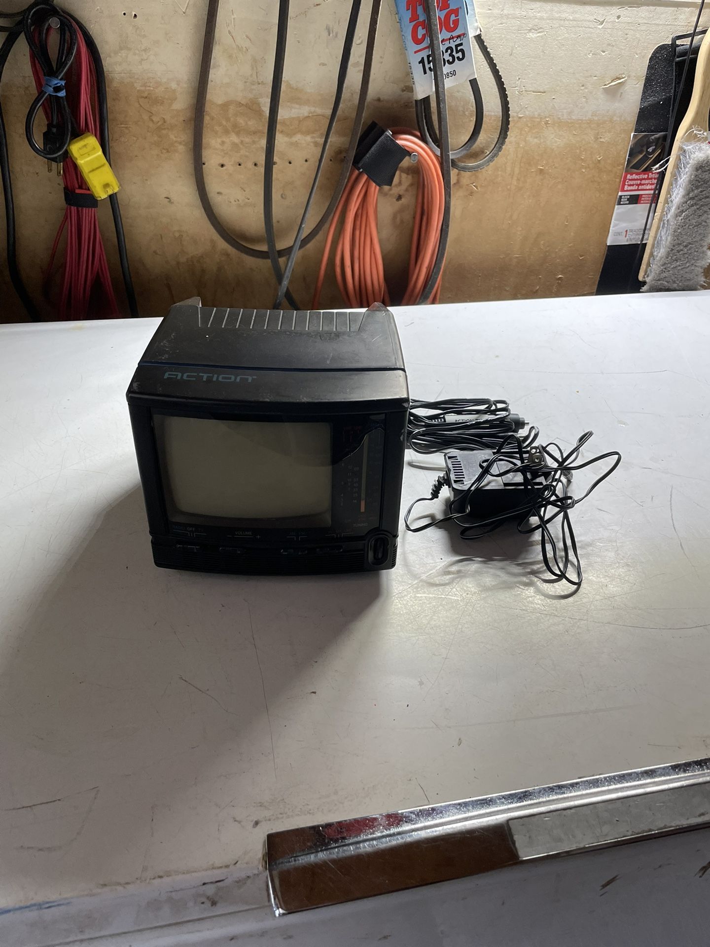 Action Portable TV - Antique!
