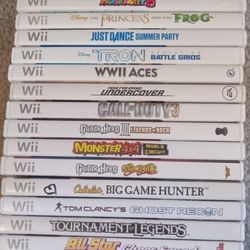Wii Games Lot