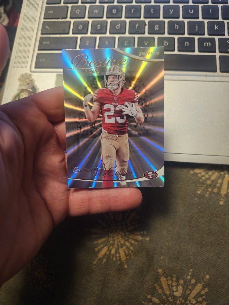 Christian McCaffrey Football Card