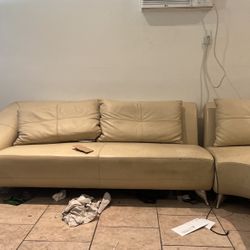 Vintage Leather Couches 