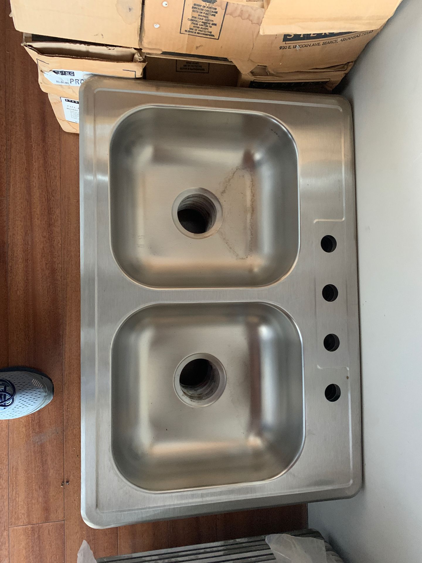 4hole kitchen sink