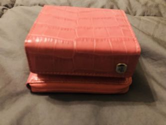 Real Leather Ralph Lauren lipstick and wallet set