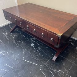 Solid Wood Coffee Table 
