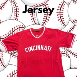 Pete Rose Cincinnati Reds Jersey Throwback Men’s Sizes.