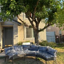 Curved Patio Furniture Set Round Patio Furniture Half Moon Patio Furniture Set 🆕🚎🚛🆕