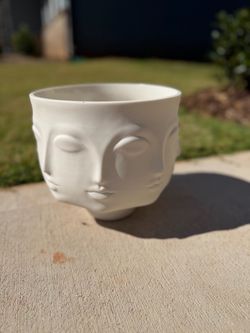 Beautiful porcelain pot