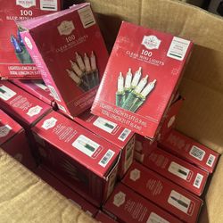 New 100 Lights 10 Boxes $25 Pick Up Only