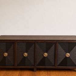 Designer Saffron Cabinet – 73” Buffet / Console – $2,500 Retail – Priced to Sell