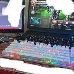 White Gaming Keyboard