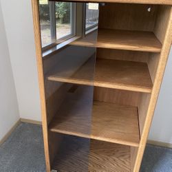 Oak Stereo cabinet