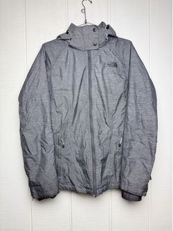 The North Face Women’s Ski Jacket XL Aphelion Gray Triclimate Audu Shell/Fleece